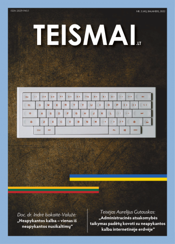  Teismų sistemos naujienos