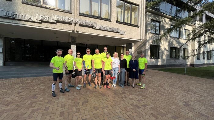 Finišavo teisėjų dviračių žygis Camino Lituano keliu