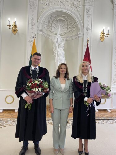 Alytaus apylinkės teismo Prienų rūmuose darbą pradėjo nauji teisėjai