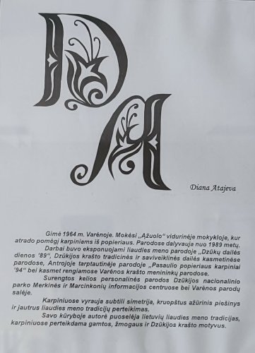 Druskininkų rūmuose Varėnoje veikia paroda