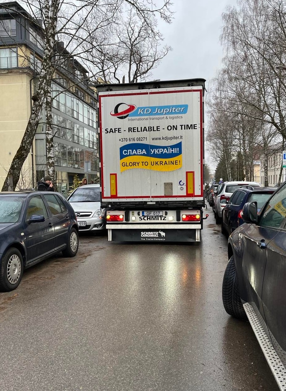 Siunta iškeliauja į Ukrainą.