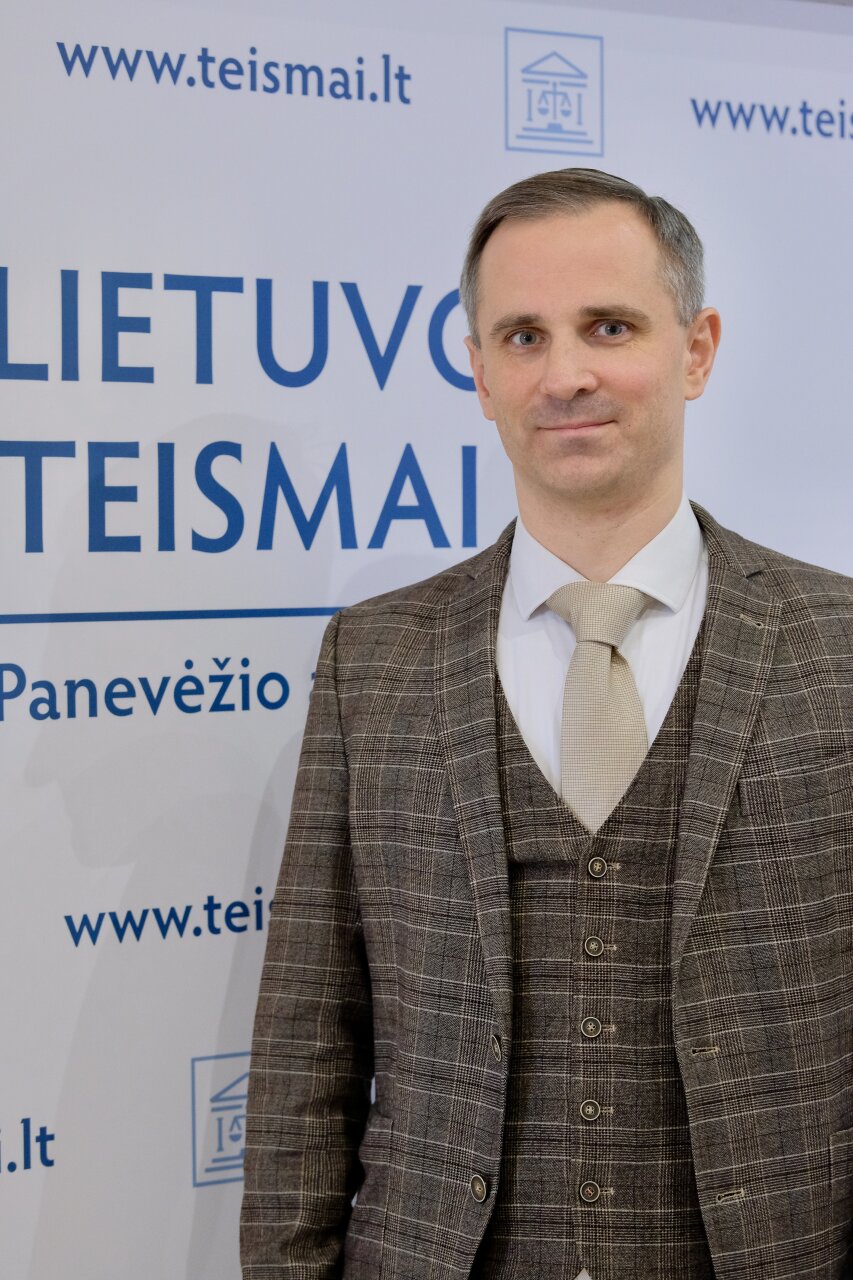 Panevėžio apygardos teismo psichologas Nerijus Ogintas